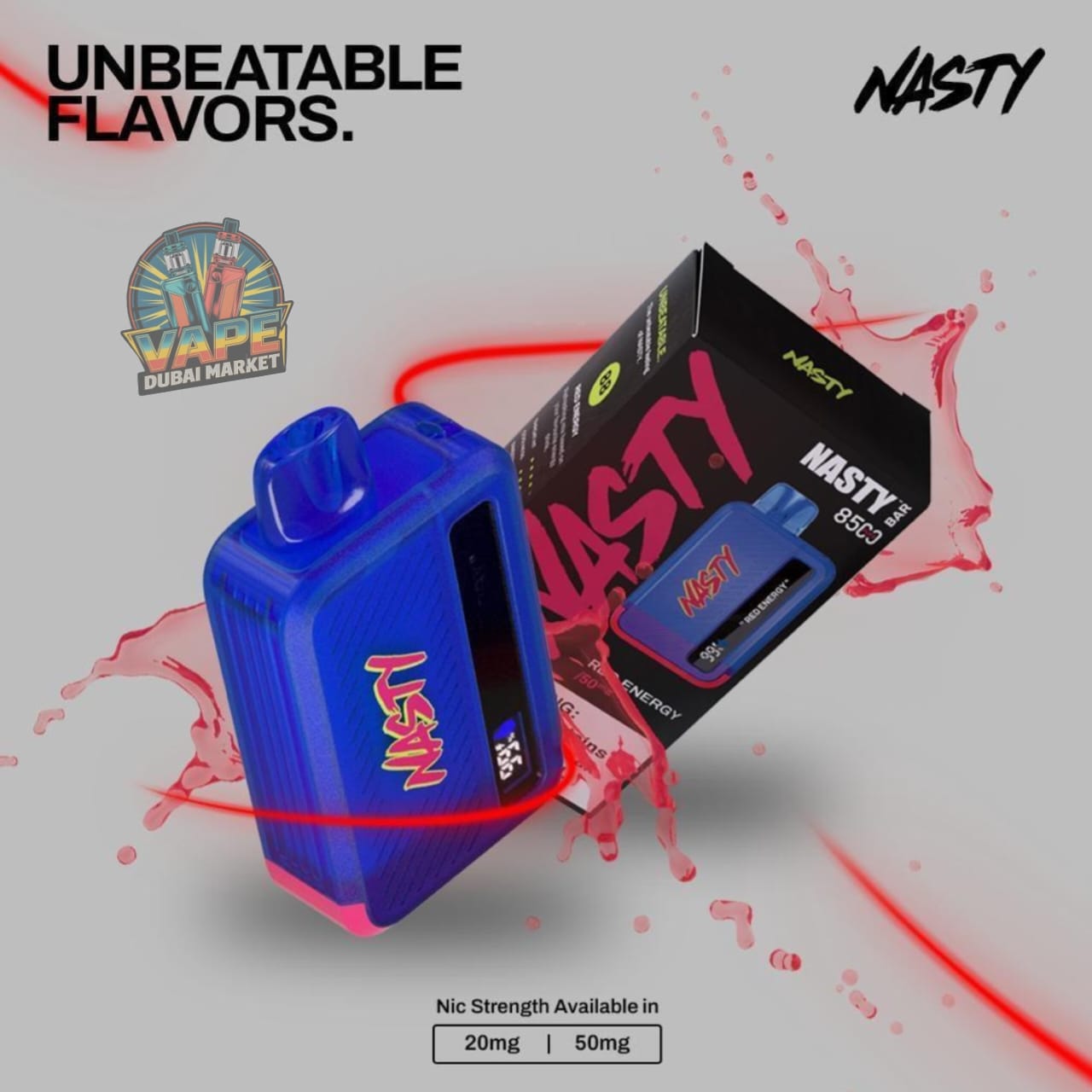 Discover Nasty Bar 8500 Puffs Disposable Vape Online: Same-Day Delivery in Dubai